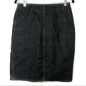 Junior Gaultier Denim Pencil Skirt High Waist Vintage 90’s